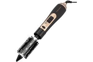Profi Care 330111 PC Has Arricciacapelli 3011 ad aria calda con 2 Spazzole intercambiabili, 2 sensore di temperatura/Livelli di Potenza, getto d' aria fredda per Fix Style, Marrone Bronzo