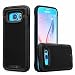 Samsung S6 Cover, REALIKE™ Premium {Imported} Shock Proof Protective Dual Layer Case for Samsung Galaxy S6 (VERGE SERIES- Black) RS.499.00