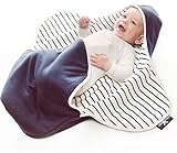 Wallaboo Einschlagdecke Coco, Sehr praktische und Kuschelweiche Babydecke, 100% Baumwolle