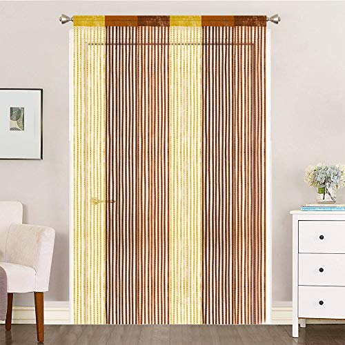 Aizesi String Curtain Panel 90x200cm Spaghetti String Curtains For