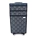 Roo Beauty Arabella Beauty Trolley Hairdressing Case, Manicure And Nail Case In Imperial Black