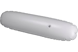 salvimar, Camera d'Aria Interna di Ricambio per Boa siluro Rivestita Unisex Adulto, Bianco, 80cm