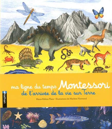 Télécharger Ma ligne du temps Montessori - L'arrivée de la vie sur terre - Frise Montessori de 2,5 mètres - D Livre PDF Gratuit