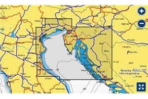 Navionics 5G820s Oro Croazia settentrionale Fano-Sibenik