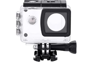 SUNATURE Bindpo Carcasa Protectora de la cámara, Carcasa de acción Carcasa Impermeable Impermeable subacuática para SJAM SJ5000/para SJ5000 WiFi/para SJ5000 Plus