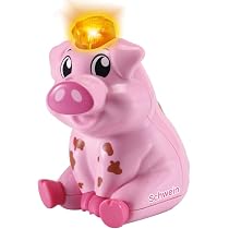 Vtech Tip Tap Schwein – Interaktives Lernspielzeug Mit Licht, Musik & Sound Für Kinder Von 1–5 Jahren