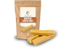 Wildfang® pâte Dure bâton à mâcher Chien I Chien à mâcher Jouet os à mâcher - Jouets à mâcher - Soins dentaires et entraînement I bâton à mâcher Naturel pour Votre Chien (XL - Pack de 3)
