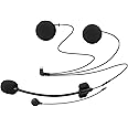 FreedConn Microphone Headphone Speaker Soft Cable Headset Accessory for Motorcycle Helmet Bluetooth Interphone intercom for TCOM FDCVB and COLO