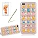 Produktbild Transparent Silikon Hülle für iPhone 8 Plus/ 7 Plus, Girlyard Elegant Handgefertigte Echte Blumen Muster mit Liebe Herz 3D Design Schutzhülle Ultradünne Weiche Crystal Clear TPU Case Antirutsch Stoßfest für iPhone 7 Plus/ iPhone 8 Plus (5.5 Zoll)
