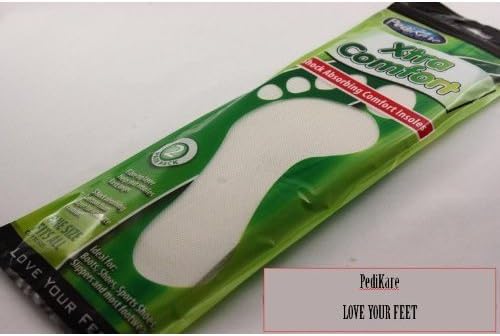 COMFORT INSOLES SHOCK ABSORBING FOR SPORTS SHOES TRAINERS 2 PAIRS 1 SIZE FIT ALL