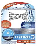 Wilkinson Hydro 3 Blades, 8 Razor Blades
