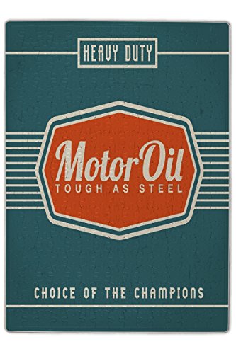 Preisvergleich Produktbild LEotiE SINCE 2004 Puzzle Oldtimer Auto Motoröl Bedruckt 120 Teile
