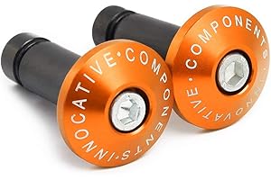 ‎CXEPI CXEPI Motorrad Lenkergewichte,Universelle Lenkerenden für Ø22mm (7/8") Lenker,Orange