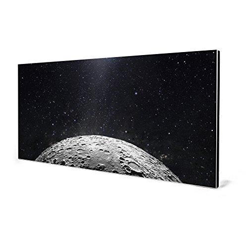 banjado – Design Magnetwand Memoboard 78cm x 37cm quer mit Motiv Mondlandschaft - 4
