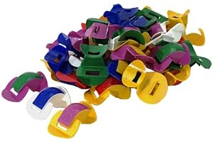 Kirstein - Flauto da naso, confezione da 10 pezzi, colori assortiti