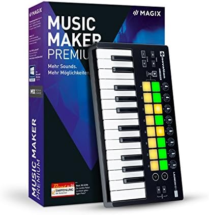 MAGIX Music Maker – 2017 Performer Edition – The full music production package: Music editing program and USB pad controller