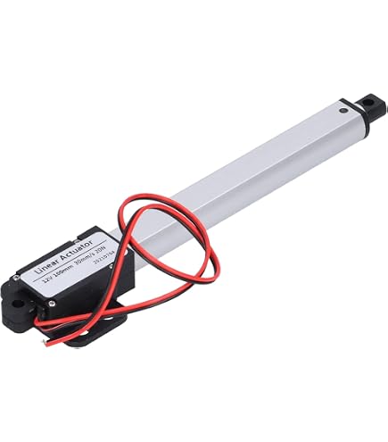 DC12V Linearaktuator – 50mm Hub – Wasserdicht IP54 – 90N Schub – 9,5 Mm/s – Für Möbel, Liegen & TV-Lifte
