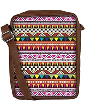 Snoogg , Damen Umhängetasche mehrfarbig multi