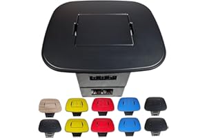 BIEREX Premium Bierkastenaufsatz Bierkisten Tisch Bierkasten Stehtisch Bierkisten Aufsatz Bistrotisch Partytisch Fanartikel Fussball (Schwarz-Uni)