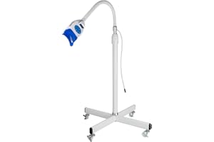 FUNCHIC Lampada per sbiancamento dentale mobile per denti Sbiancante per denti 36W 10 LED Lampada per luce fredda Acceleratore per sbiancamento Cura orale Macchina per sbiancamento dei denti a