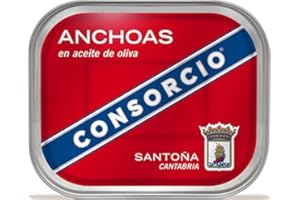 Anchoas en Aceite de Oliva Consorcio 335gr.