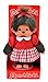 Produktbild Sekiguchi 242863 - Monchhichi Mädchen mit Karo Kleid, ca. 20 cm