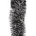 Produktbild Christmas Tinsel 2 m Partydekoration Holografische Lametta Gold Silber Holly&Bery Girlande Charcol Black