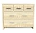 Produktbild Furniture 247 Kommode mit 5 Schubladen - Natürliche Eiche (Natural Oak)