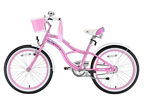 BIKESTAR® Premium Design Kinderfahrrad für coole Kids ab 6 Jahren ★ 20er Deluxe Cruiser Edition ★ Glamour Pink - 3