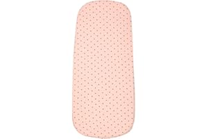 FUN*DAS BCN Fundas BCN ® - B10 / B10L - Lenzuolo per la navicella di Bugaboo Cameleon ®, Bugaboo Fox ®, Baby Jogger ® e Uppababy Vista ® - Stampe Little Fun Peach