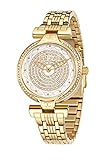 JUST CAVALLI Damen Analog Quarz Uhr mit Edelstahl Armband R7253579501