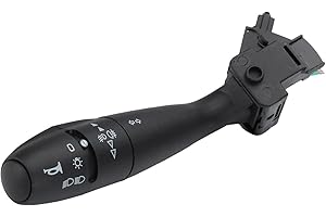 Partsline Commodo Commutateur de Colonne de Direction Phares/Klaxon/Clignotants compatible pour C3 C4 C5 206 207 307 406 407 807 1007-96477533XT 6239Z5