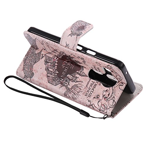 Feeltech LG NEXUS 5X H  lle PU-Leder und Brieftasche Bunte Muster Fall mit Magnetverschluss  Hybrid-Kickstand mit Stand-Funktion  schlagen Sie sch  tz