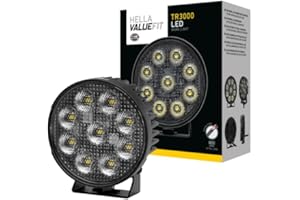 HELLA 1G0 357 113-002 Oświetlenie Pomocnicze, 12/24V, Czarny/Srebrny