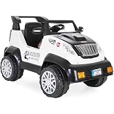 Pilsan Fantastik Ak&uuml;l&uuml; Jeep 12 Volt Kumandali (Beyaz)