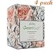 GreenTouch 4 Pack All Natural Konjac Facial Sponge | Remove the Oily & Exfoliating | Deep Cleansing | Improved Texture | Plant Fiber 100% Biodegradable | Family Pack | The Gift for Mother's Day