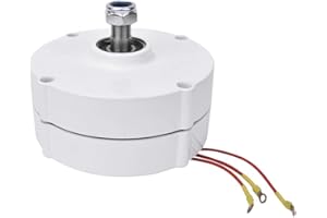 YANMIS Générateur de vent de 12V 200W, alternateur synchrone de générateur à aimant permanent triphasé de turbine à vent NE-200(Générateur)