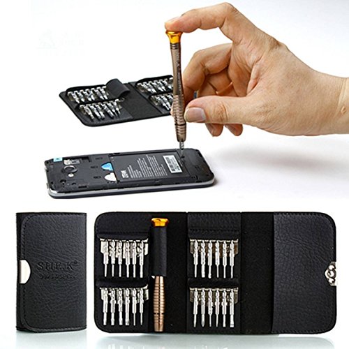 CymuRos Mini Schraubendreher Set 25-teilig Präzisions Minischraubenziehern Werkzeugset für Smartphone PC Laptop Tablet - 7