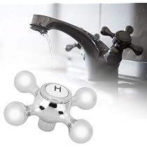 Blumenmuster Einhand-Mischbatterie Für Waschbecken – Kalt-/Heißwasserhahn Aus Messing (schwarz)