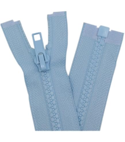 Aerzetix - C63890 - Set van 2 geïnjecteerde ritssluitingen nr. 8 65 cm deelbaar - decoratieve trekker - metalen schuifregelaar - Kleur zwart - Gestikt schuifnet Merceria jas Aerzetix - C63890 - Set van 2 geïnjecteerde ritssluitingen nr. 8 65 cm deelbaar - decoratieve trekker - metalen schuifregelaar - Kleur zwart - Gestikt schuifnet Merceria jas