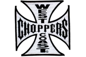 Inconnu hotrodspirit - Patch West Coast Choppers Blanc ecusson thermocollant Biker