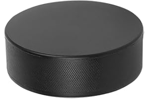BESPORTBLE Durable Hockey Puck for Training and Practice High Wear Resistant Design for Indoor and Outdoor Use Ideal for and Adults Black