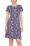  ESPRIT Damen 049EE1E001 Kleid Blau (Navy 2 401) Small (Herstellergröße: S)