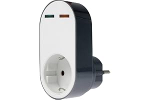 as - Schwabe 18611 Professional Överspänningsskydd Adapter, 230 V, 230 V, Typ 3 SPD