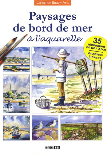 Paysages de bord de mer à l'aquarelle