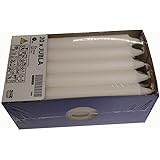 IKEA JUBLA Lüsterkerzen in weiß; duftneutral; 20 Stück