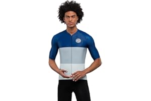 SIROKO Maillot de Manga Corta Hombre Ciclismo
