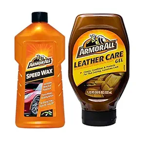 ARMORALL Speed Wax 500 ml & ARMORALL Leather Care Gel 532 ml