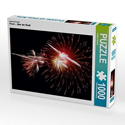 Ein Motiv aus Dem Kalender Feuer. über der Stadt 1000 Teile Puzzle Hoch