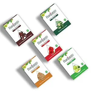Banjaras Hair care powder combo (500gm), Hibiscus, Amla, Bhringraj, Shikakai & Methi
